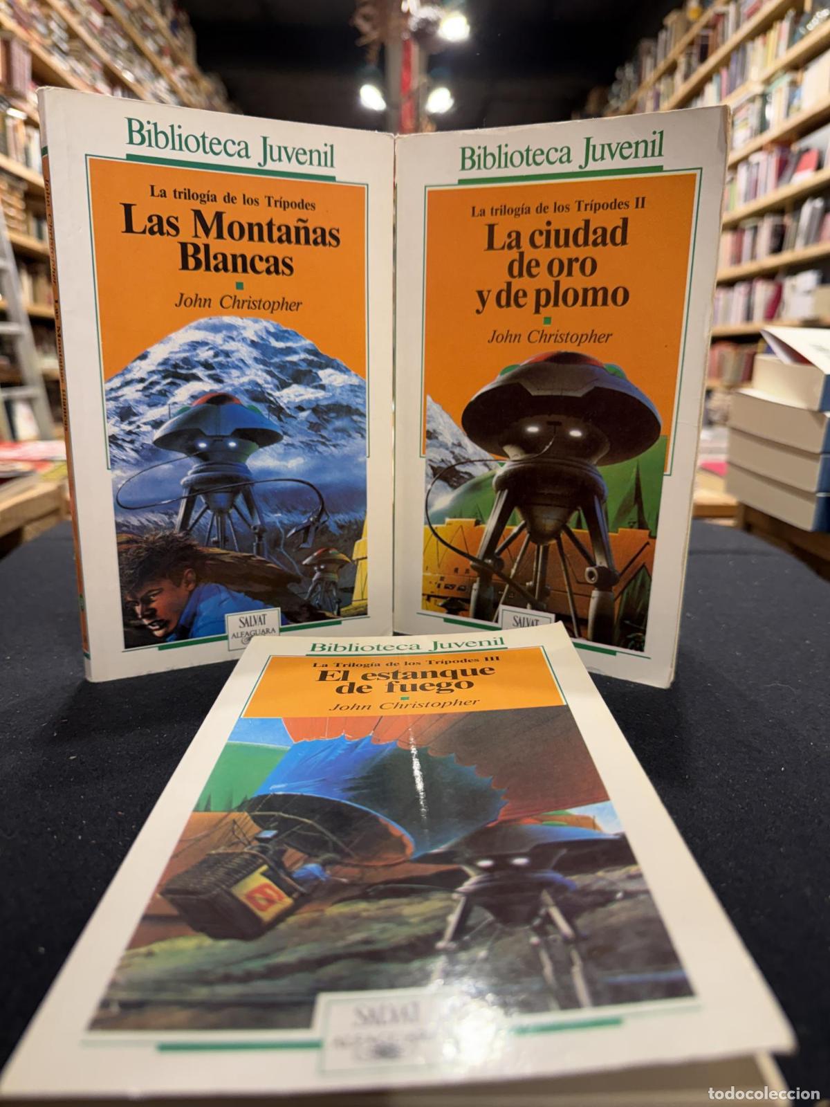 books: La Trilog&iacute;a de los Tr&iacute;podes (Tres vol&uacute;menes) - John Christopher