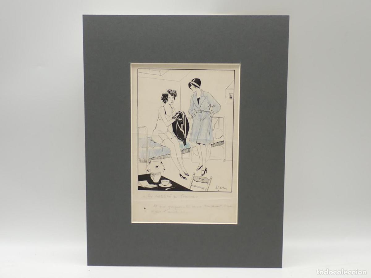 Libros: Dibujo original de A. Jardin - JARDIN, A. - Foto 1