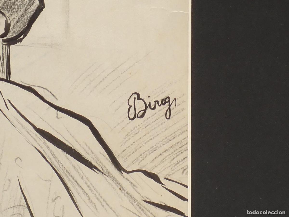 Libros: Dibujo original firmado Birog - BIROG - Foto 3