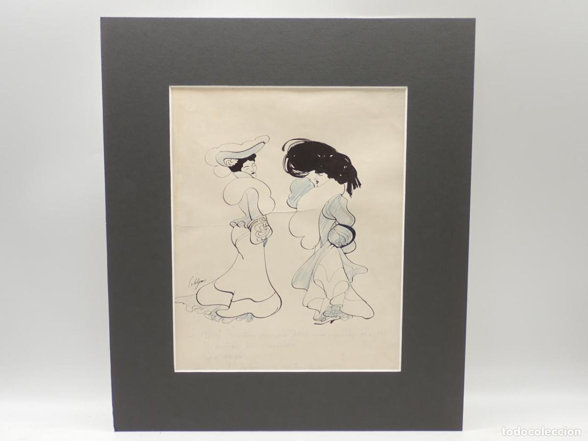 Libros: Dibujo original de Edmond Marie Petitjean - PETITJEAN, Edmond Marie