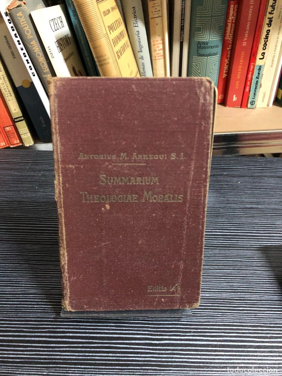 Livres: Summarium Theologiae Moralis (1942) Antonio M. Arregui, S. I.