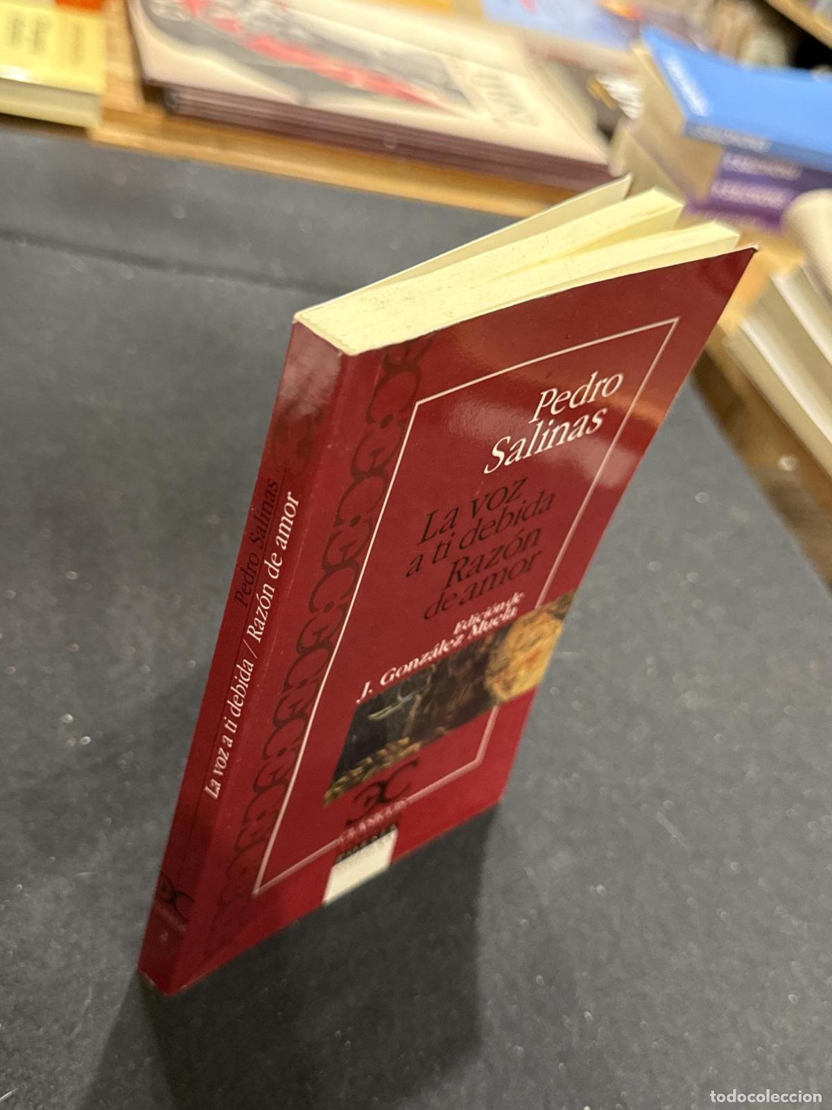 Libros: La voz a ti debida. Raz&oacute;n de amor - Pedro Salinas - Foto 3