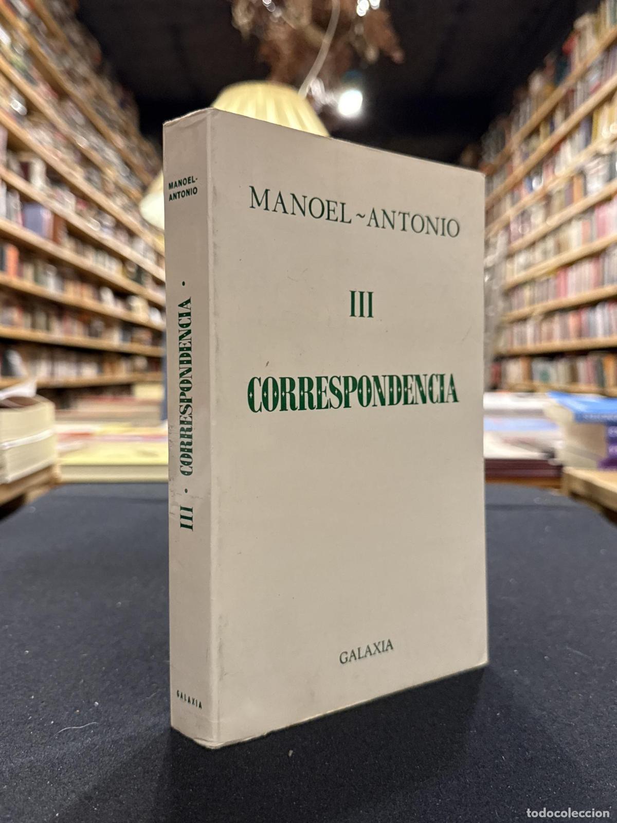 Livros em segunda m&atilde;o: Correspondencia - Manoel Antonio