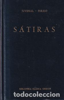 Libros: S&aacute;tiras - Juvenal / Persio