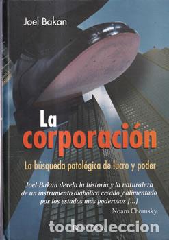 Livros em segunda m&atilde;o: La corporaci&oacute;n - Joel Bakan