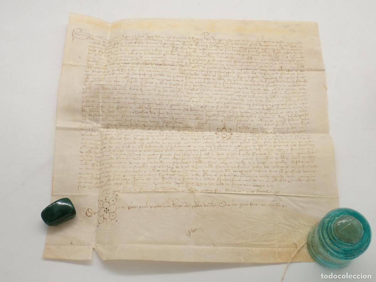 Libri di seconda mano: Traslado de un poder dado por Juan II, rey de Navarra, al mariscal Sancho de Londo&ntilde;o sobre la villa