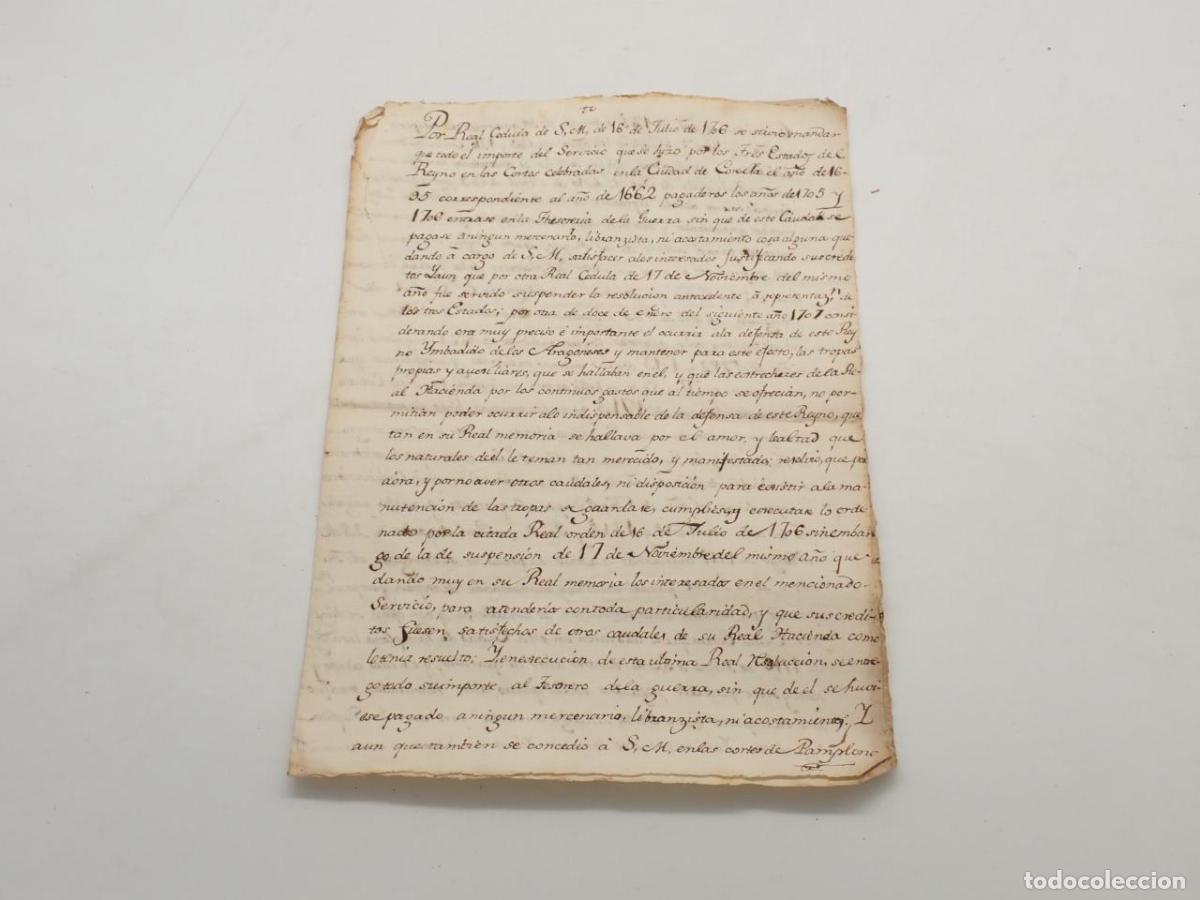 Libri di seconda mano: Por Real C&eacute;dula de S.M. de 16 de julio de 1706 se sirvi&oacute; mandar que todo el importe del Servicio que
