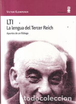 Libros: La lengua del Tercer Reich - Victor Klemperer