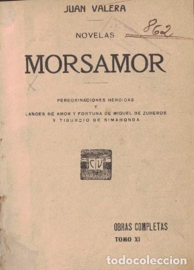 Livros em segunda m&atilde;o: Obras Completas, tomo XI. MORSAMOR. Peregrinaciones heroicas y lances de amor y fortuna de Miguel d