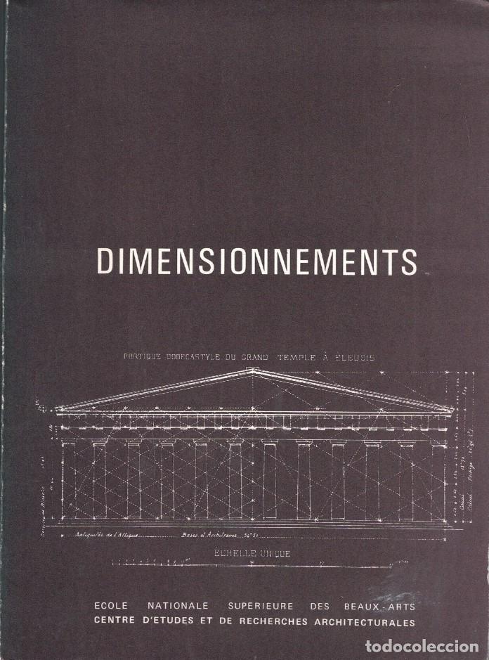 Libros: DIMENSIONNEMENTS. - Hamburger. Bernard, y otros.