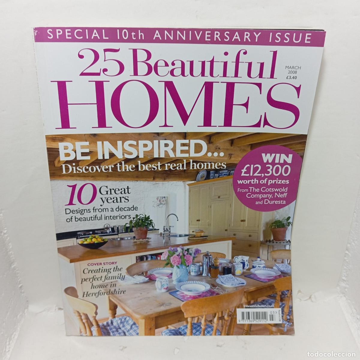 Livros em segunda m&atilde;o: 25 BEAUTIFUL HOMES. March 2008 -
