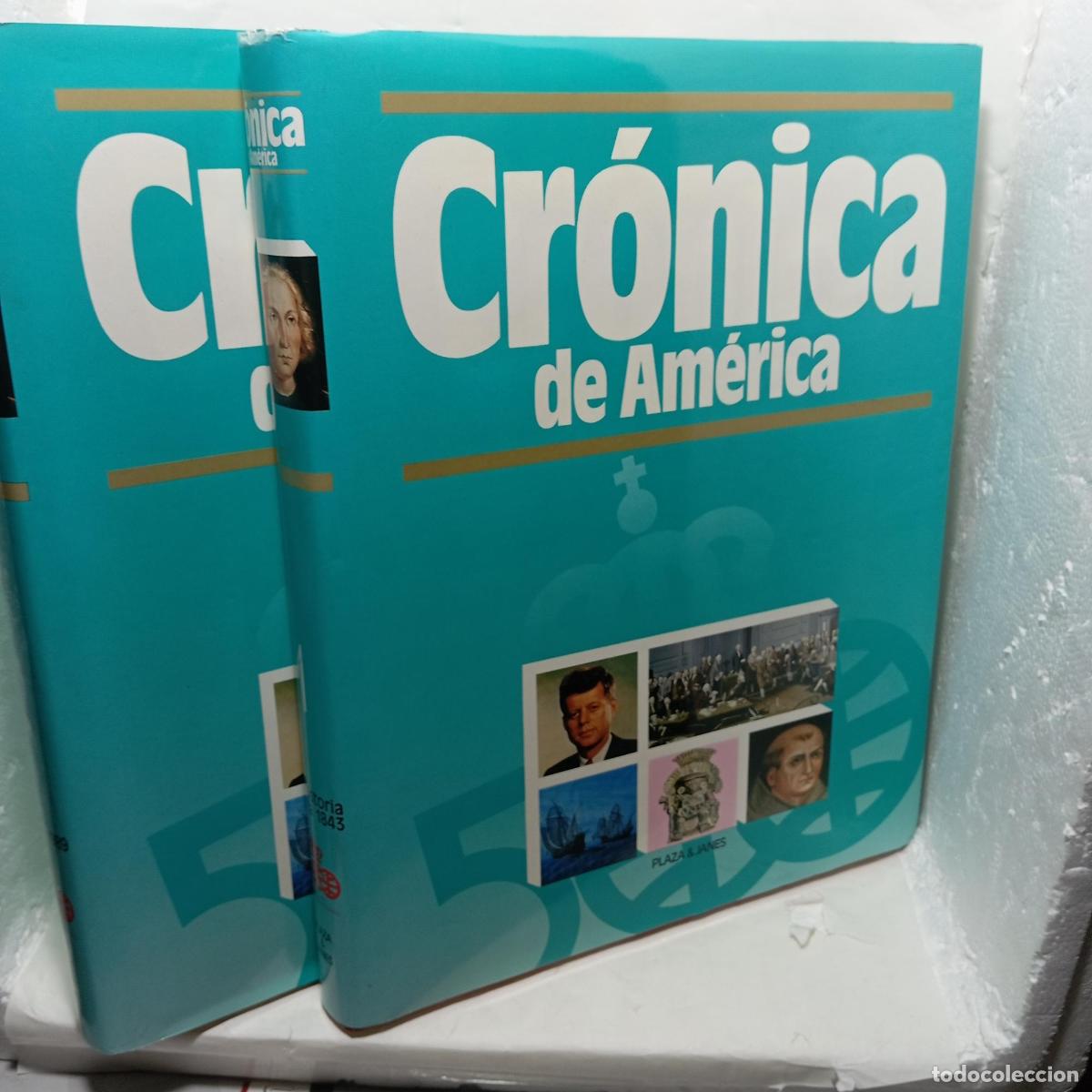 Libros: CR&Oacute;NICA DE AM&Eacute;RICA. 2 tomos. - VVAA - Foto 1