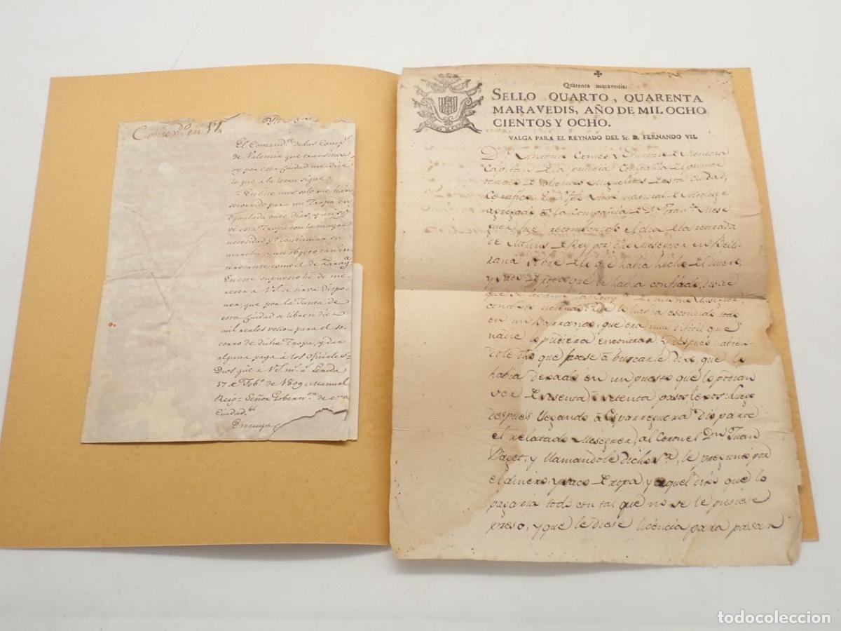 Libros: 2 manuscritos referidos a la guerra de la Independencia en L&eacute;rida -