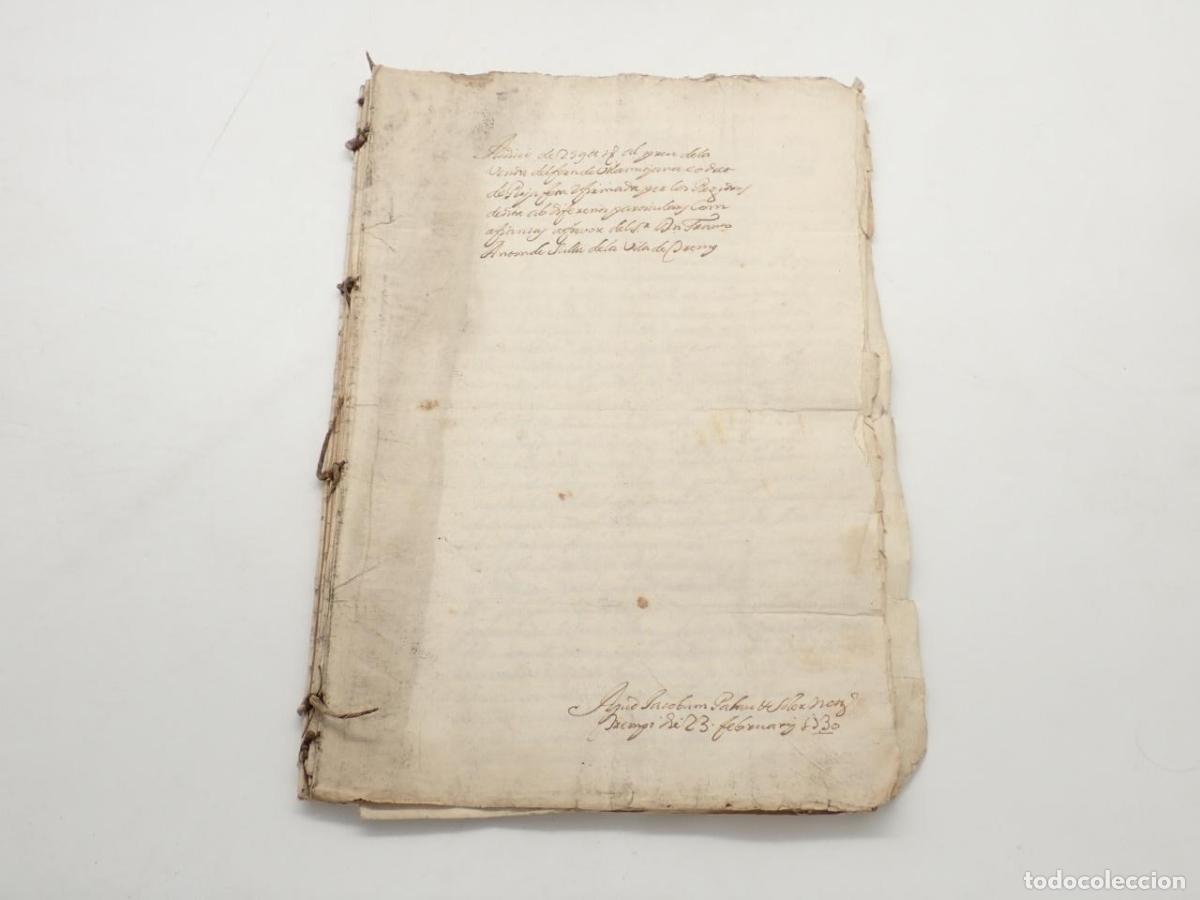 Libros: Varios documentos manuscritos referidos al arriendo del horno de pan de Vilamitjana, en el condado d