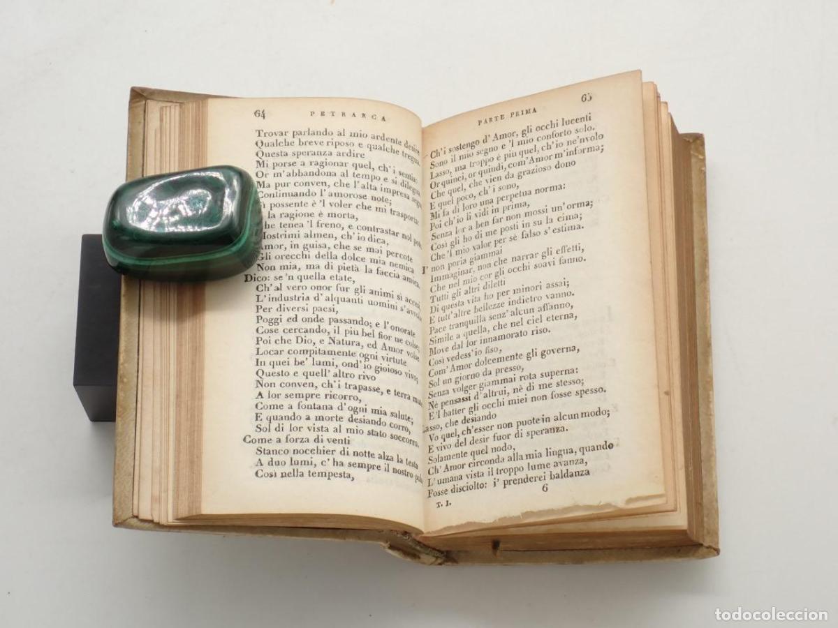 Libros: Rime di Francesco Petrarca - PETRARCA, Francesco - Foto 5