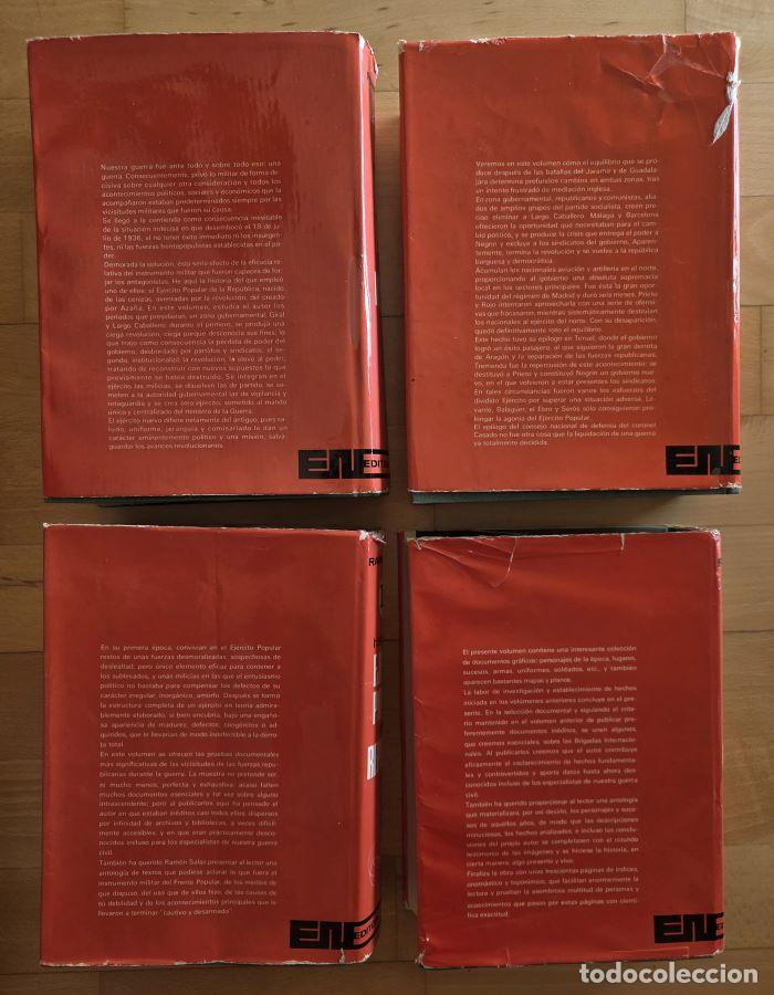 Libros: HISTORIA DEL EJ&eacute;RCITO POPULAR DE LA REP&uacute;BLICA (4 TOMOS) - Ram&oacute;n Salas Larraz&aacute;bal - Foto 6