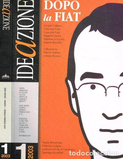 books: Ideazione. Dopo la Fiat (2003) (Vol. 1)- 9788886812849