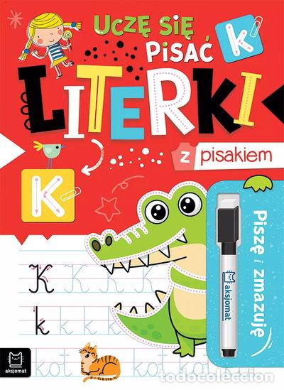 Libros: Uczę się pisać literki z pisakiem- 9788383741659