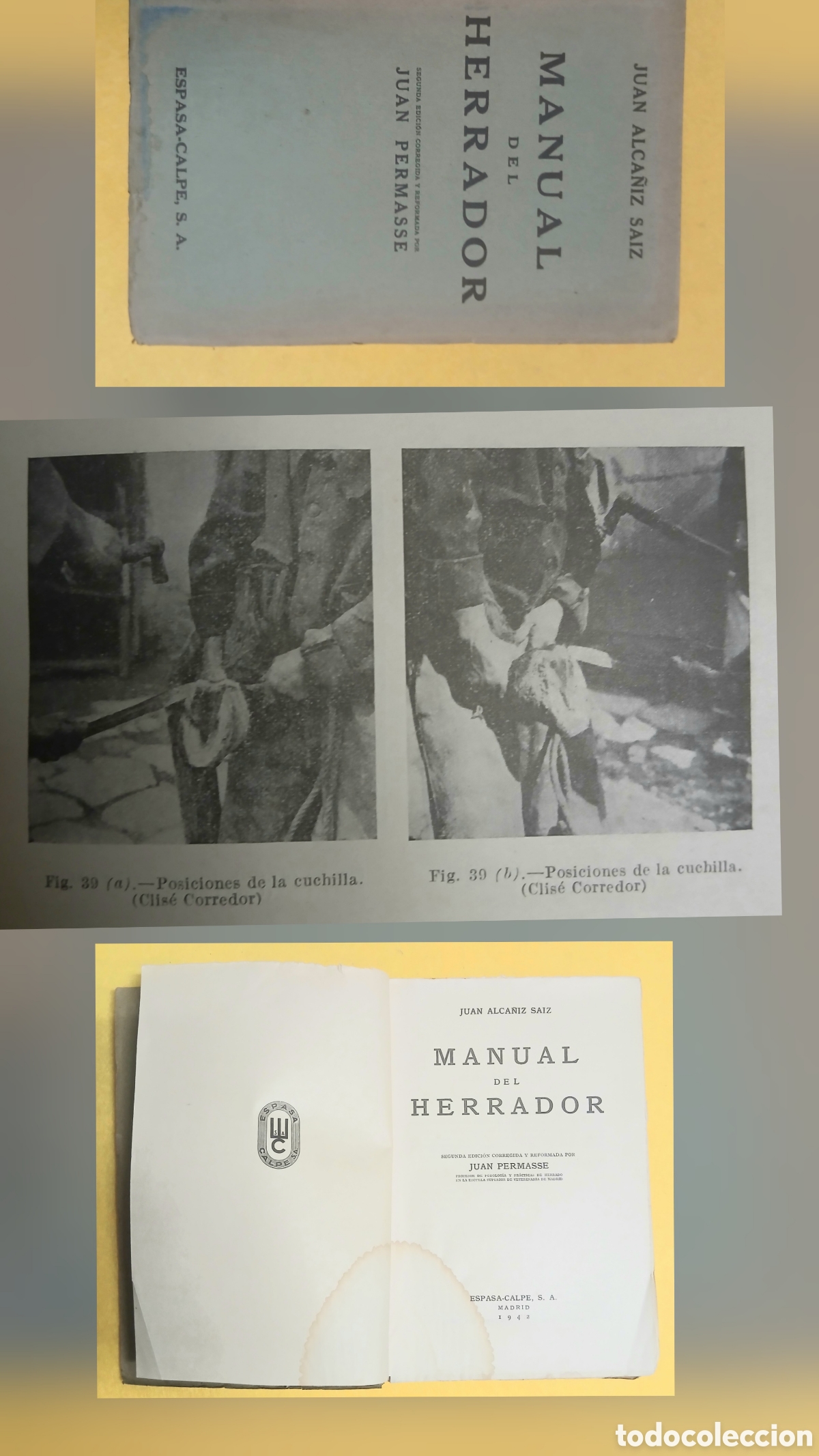 Livros em segunda m&atilde;o: Manual del herrador, Juan Alca&ntilde;iz Saez
