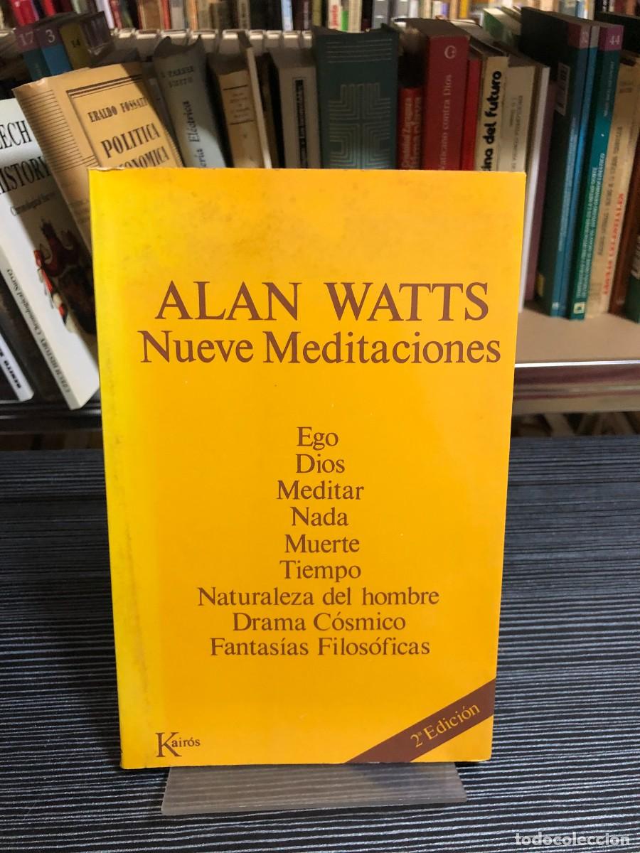 Livres: Nueve meditaciones Alan Watts (Editorial Kair&oacute;s)
