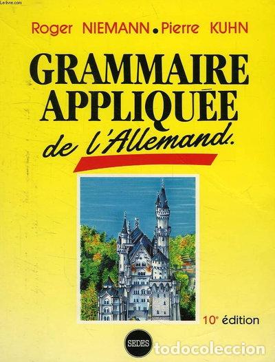books: Grammaire appliqu&eacute;e de l'allemand- 9782718195100