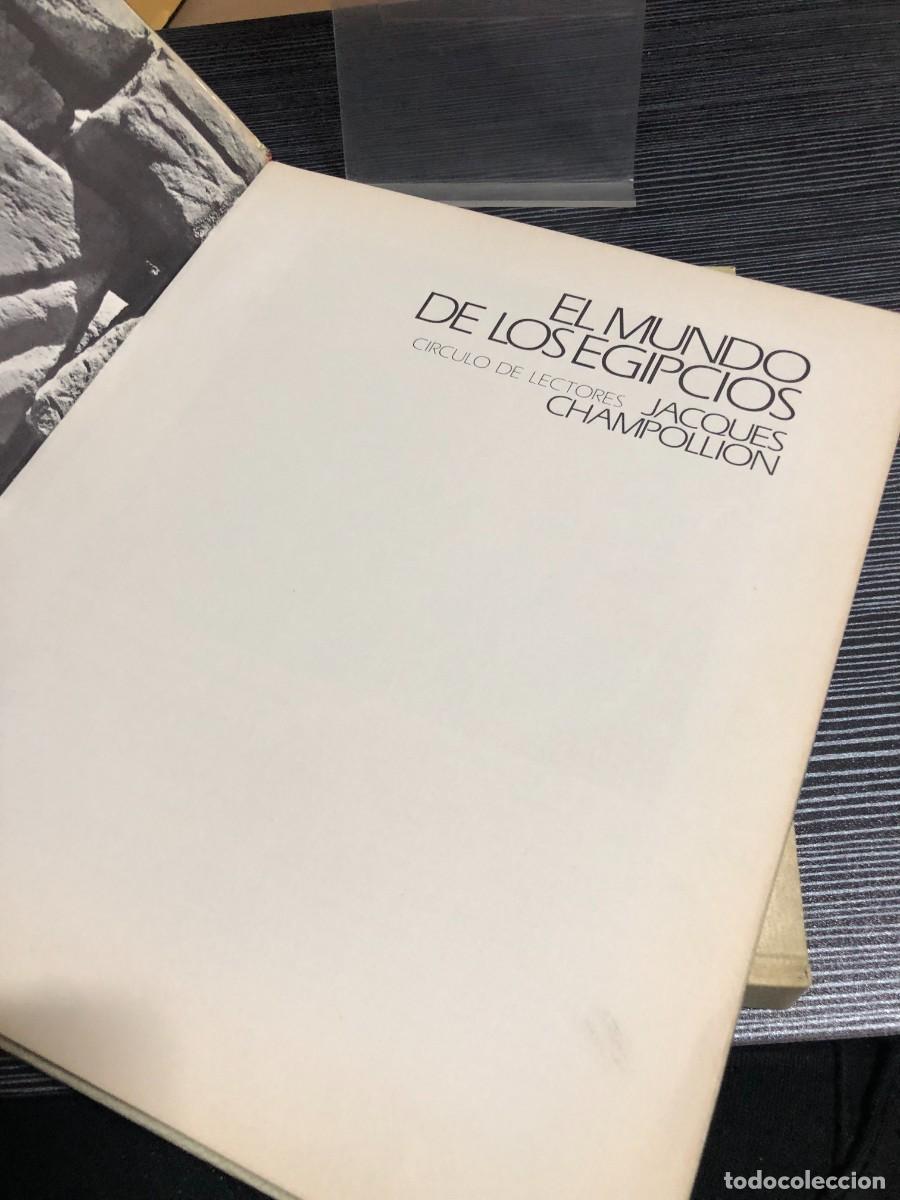 Libros: El mundo de los egipcios Jacques Champollion - Foto 2