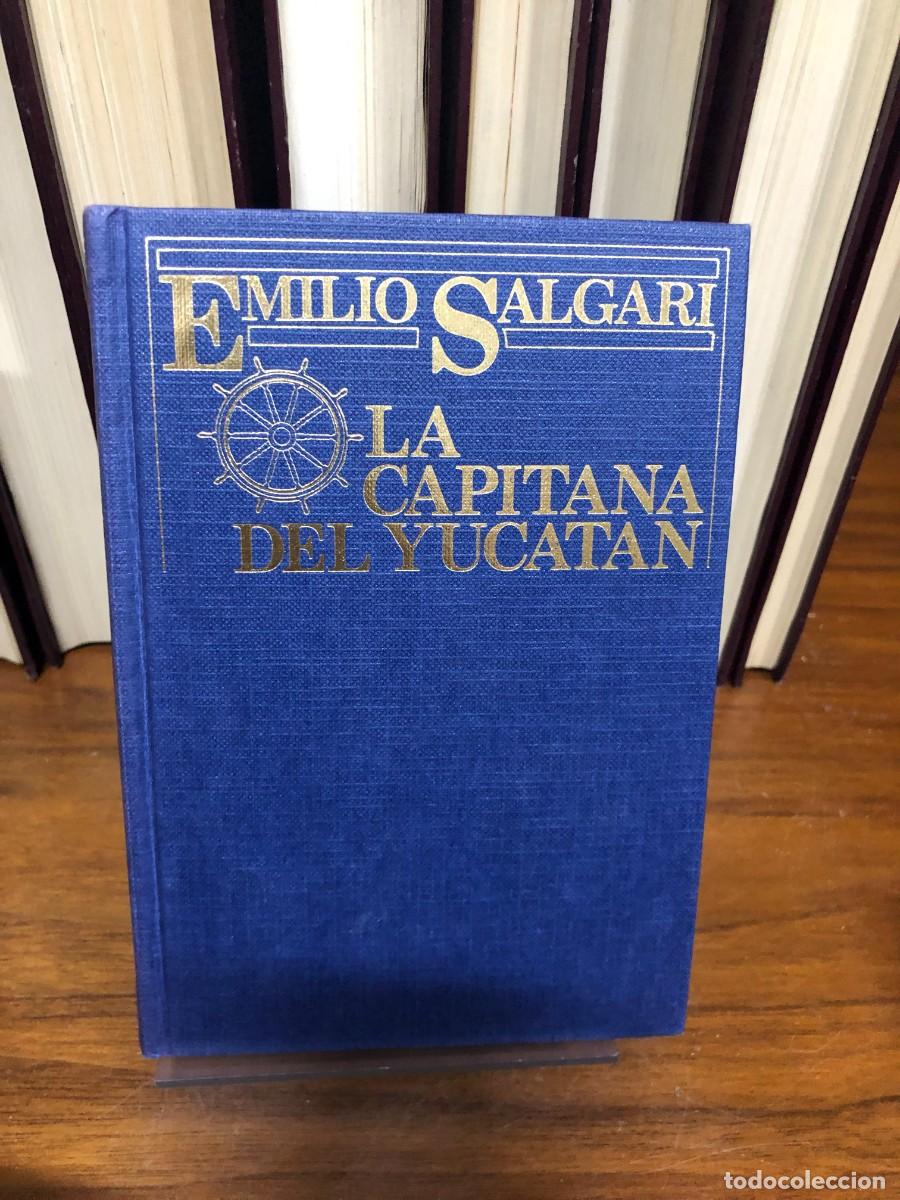 books: La capitana del Yucat&aacute;n Emilio Salgari (Colecci&oacute;n azul encuadernada en tela)