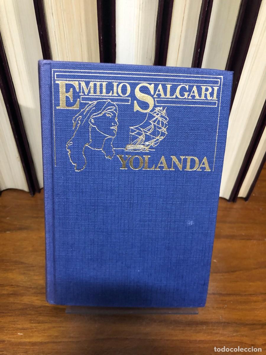 books: Yolanda Emilio Salgari (Colecci&oacute;n azul encuadernada en tela)