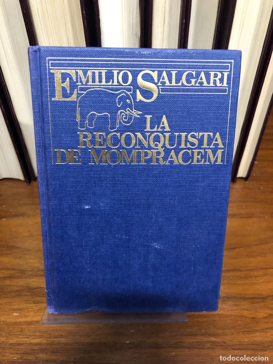 books: La reconquista de Mompracem Emilio Salgari (Colecci&oacute;n azul encuadernada en tela)