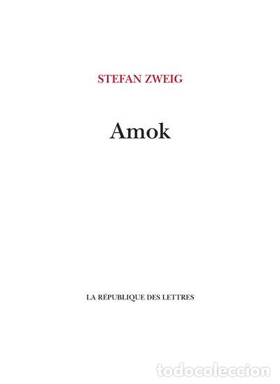 books: Amok ou le fou de Malaisie- 9782824912240
