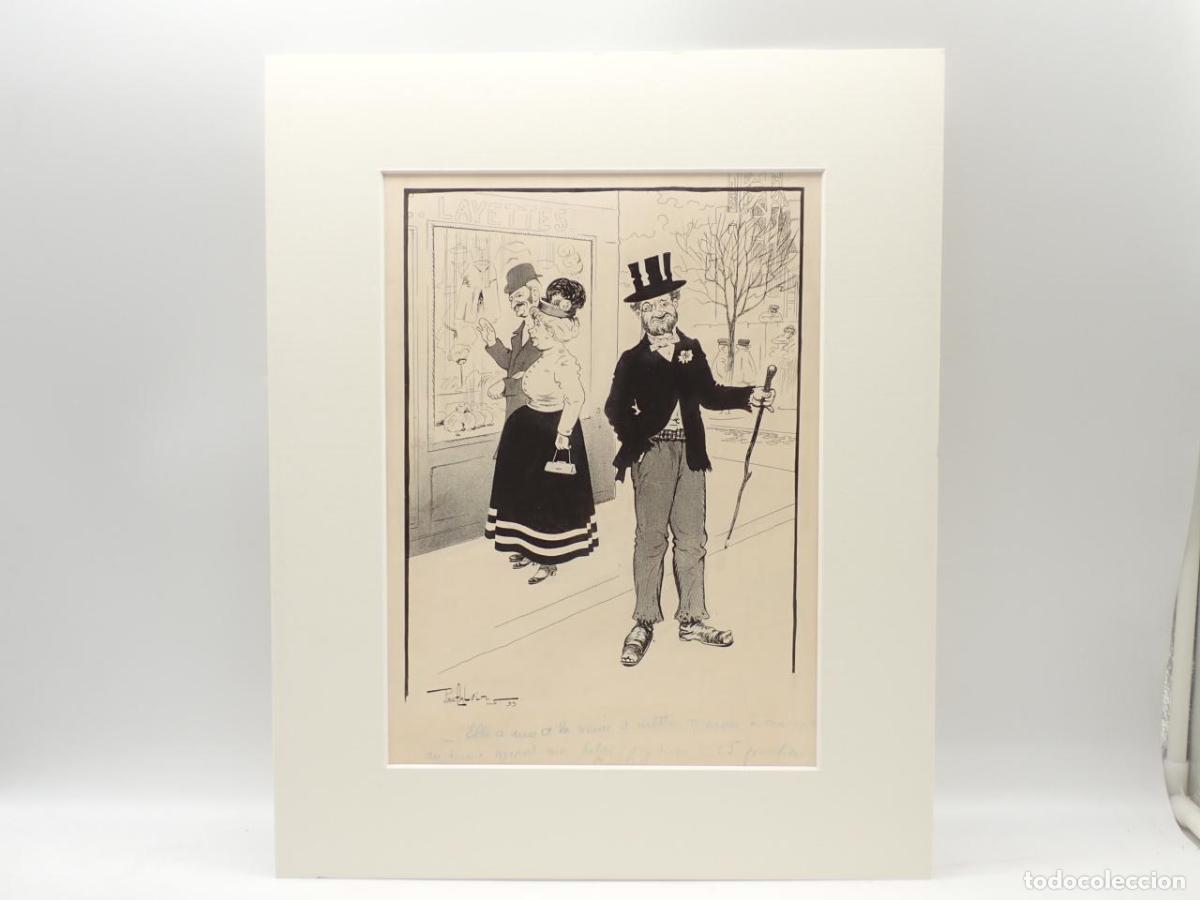 B&uuml;cher: Ilustraci&oacute;n original de Paul Calvin, 1899 - CALVIN, Paul