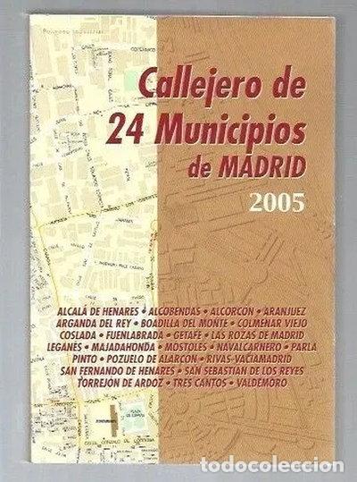 Livres: Callejero de 24 municipios de Madrid 2005- 9788495889874