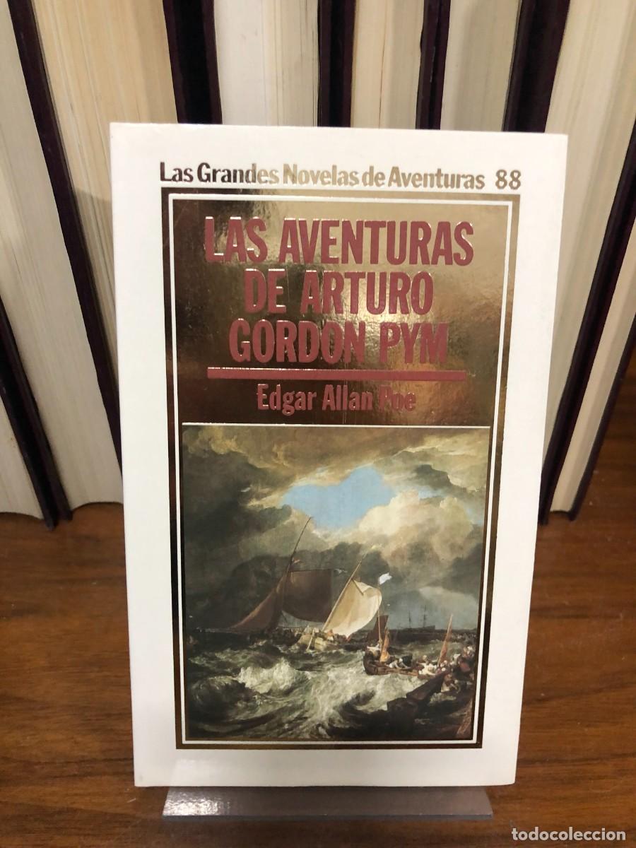 Libros: Las aventuras de Arturo Gordon Pym Edgar Allan Poe (Ed. Rueda / Las Grandes Novelas de Aventuras)