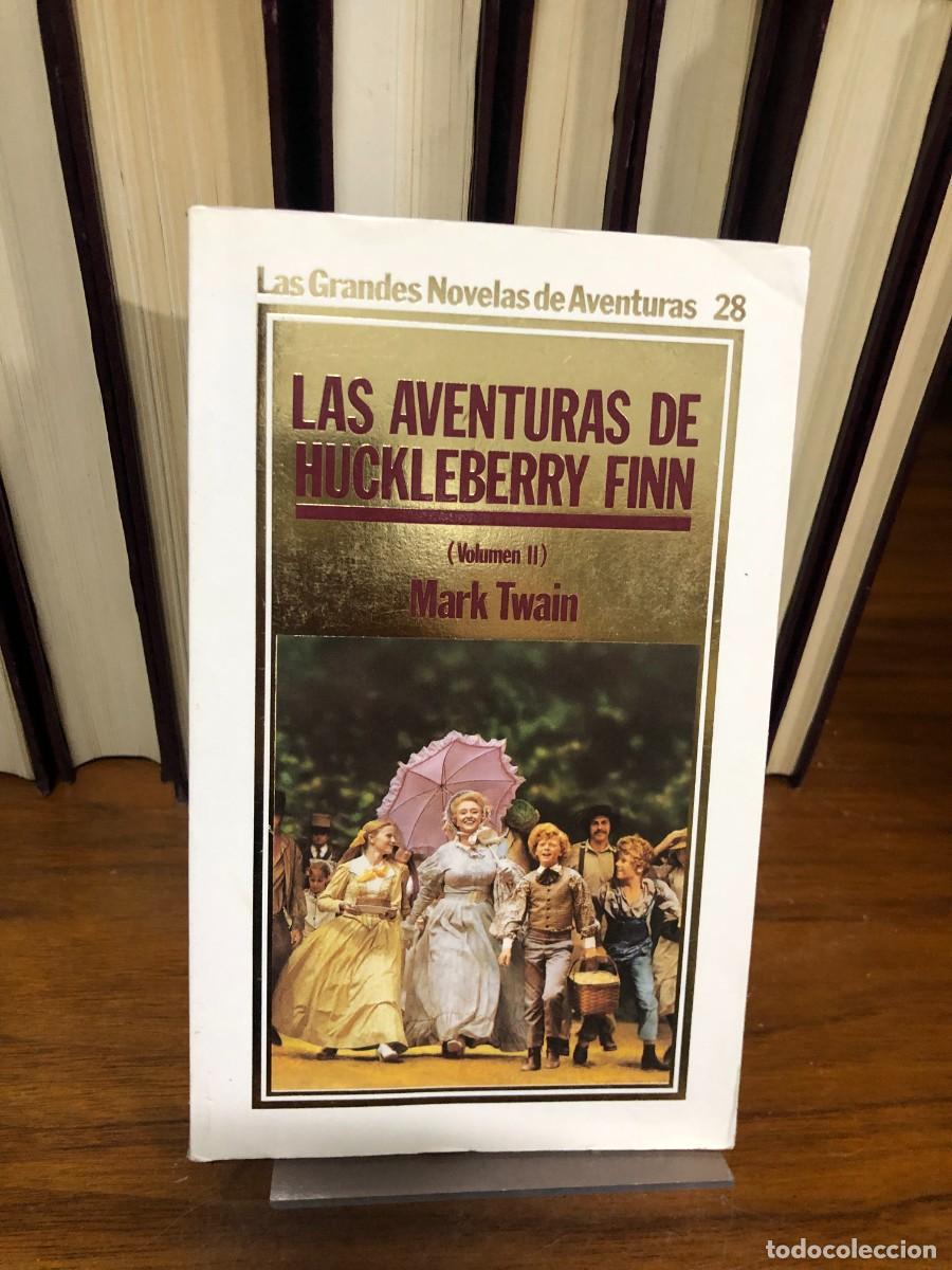 Libros: Las aventuras de Huckleberry Finn (Volumen II) Mark Twain (Ed. Rueda / Las Grandes Novelas de Aventu