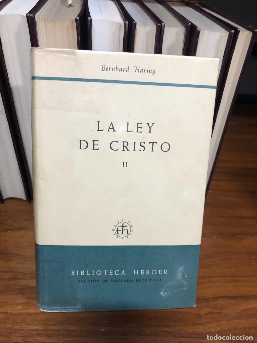 B&uuml;cher: La ley de Cristo (Volumen II) Bernhard H&auml;ring (Editorial Herder)