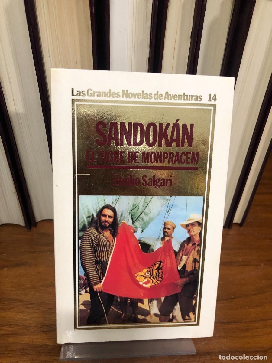 books: Sandok&aacute;n: El tigre de Monpracem Emilio Salgari (Las Grandes Novelas de Aventuras n&ordm; 14)