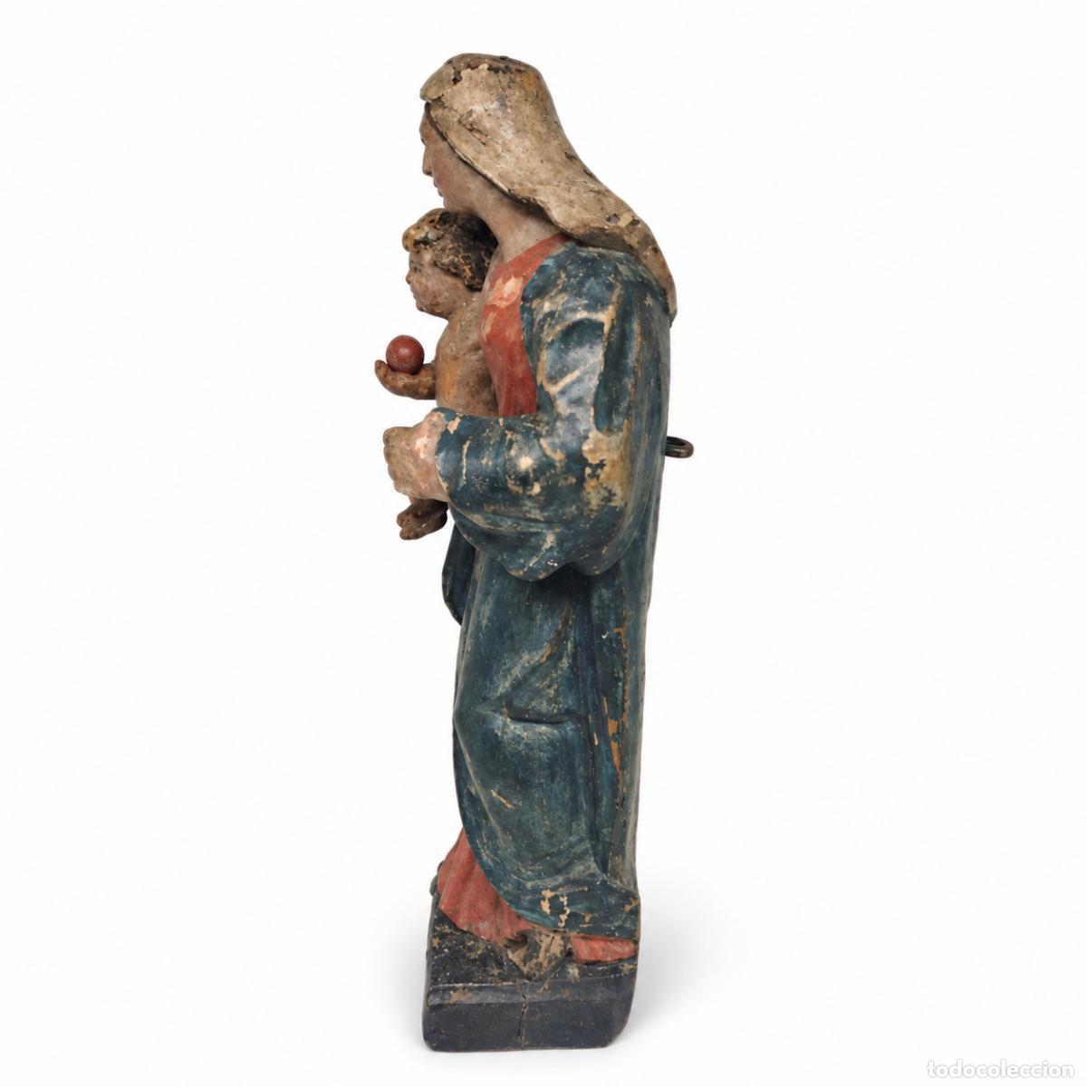 Libros: Nuestra Se&ntilde;ora con el Ni&ntilde;o y el Orbe - Siglo XVIII - Foto 7