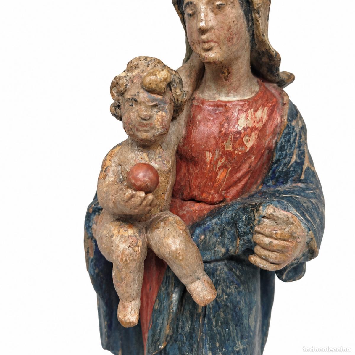 Libros: Nuestra Se&ntilde;ora con el Ni&ntilde;o y el Orbe - Siglo XVIII - Foto 9
