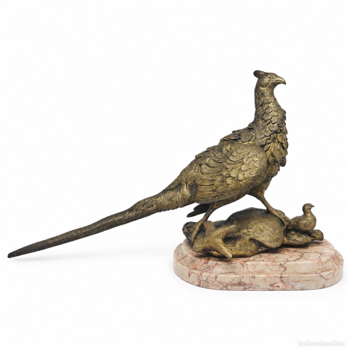 books: Escultura - Fais&aacute;n con aves de caza - Bronce y m&aacute;rmol
