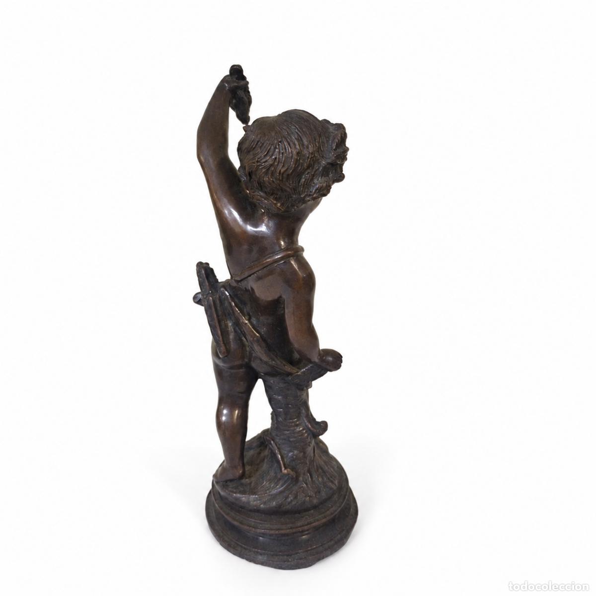Libros: 2 esculturas - Baco, dios del vino - 29 cm - Bronce - Foto 10