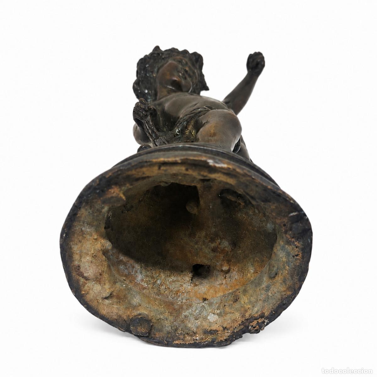 Libros: 2 esculturas - Baco, dios del vino - 29 cm - Bronce - Foto 15
