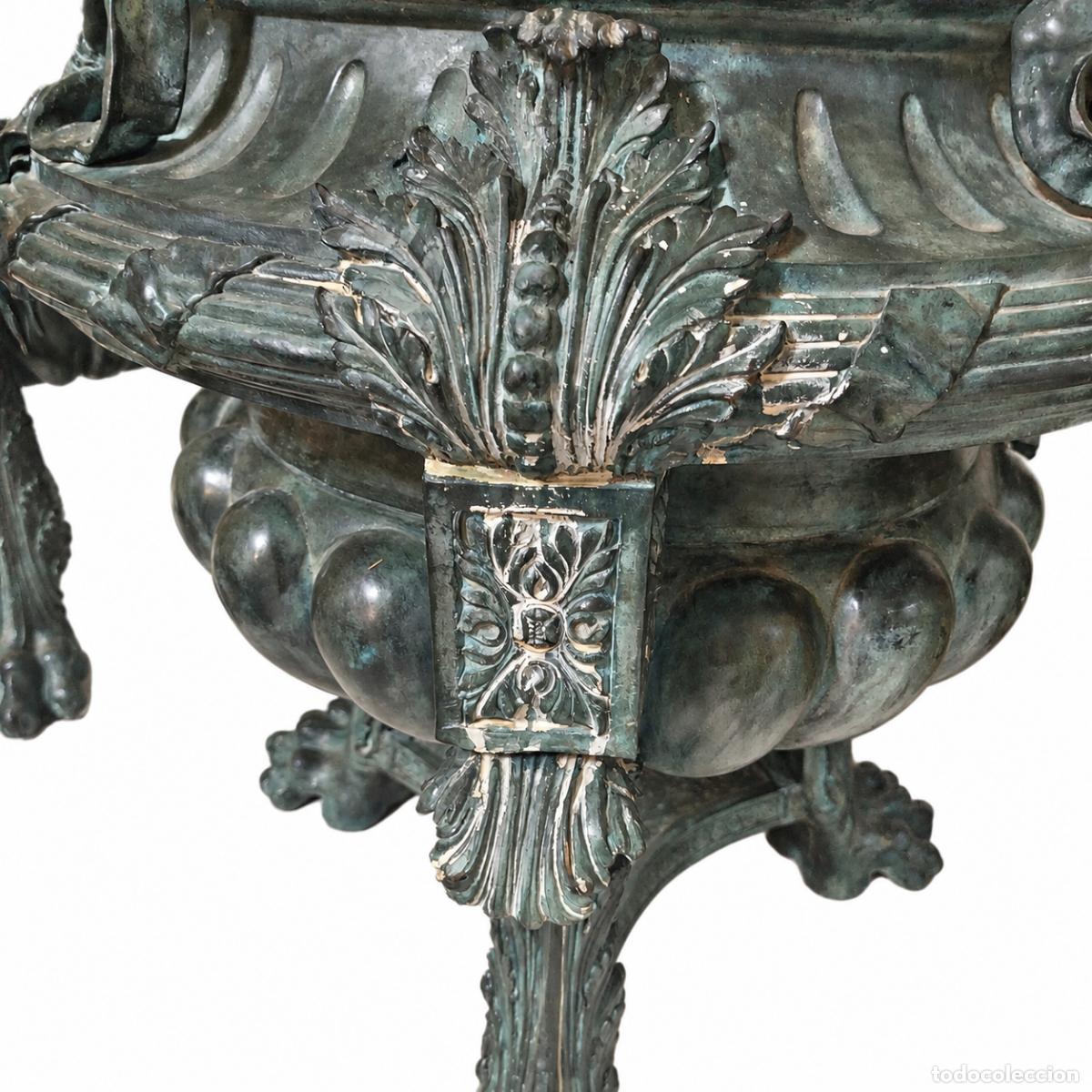 Libros: 2 Macetas Monumentales - Bronce - 85 cm - Napole&oacute;n III - Foto 4
