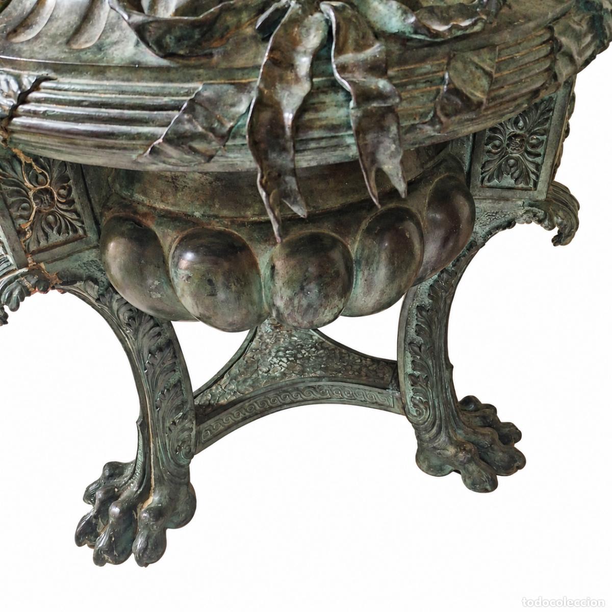 Libros: 2 Macetas Monumentales - Bronce - 85 cm - Napole&oacute;n III - Foto 5
