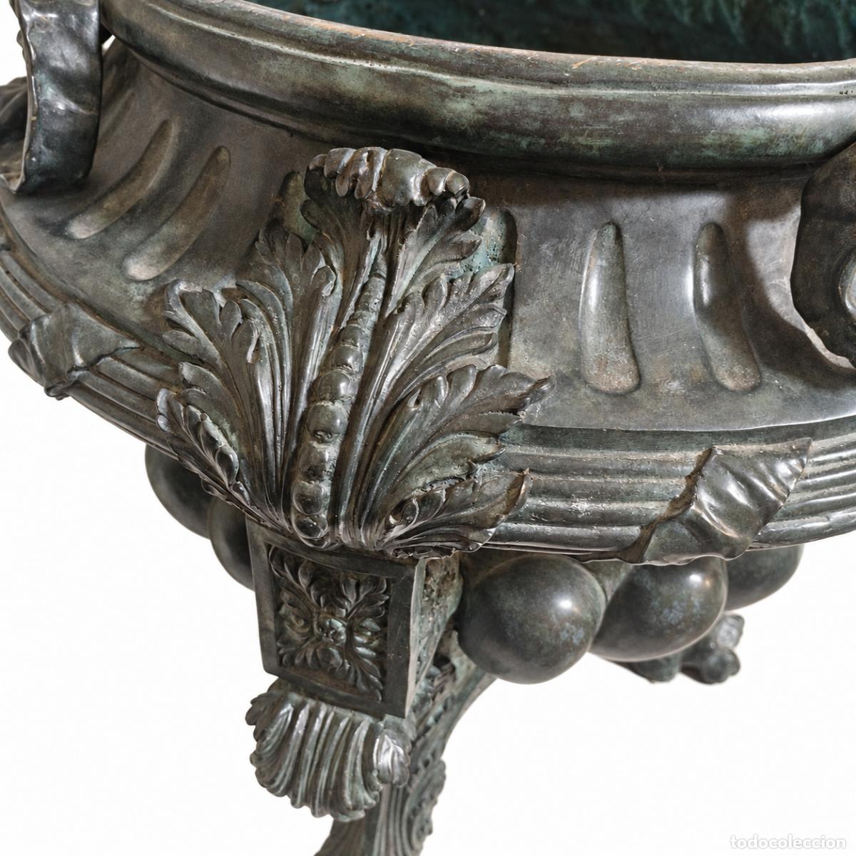 Libros: 2 Macetas Monumentales - Bronce - 85 cm - Napole&oacute;n III - Foto 8