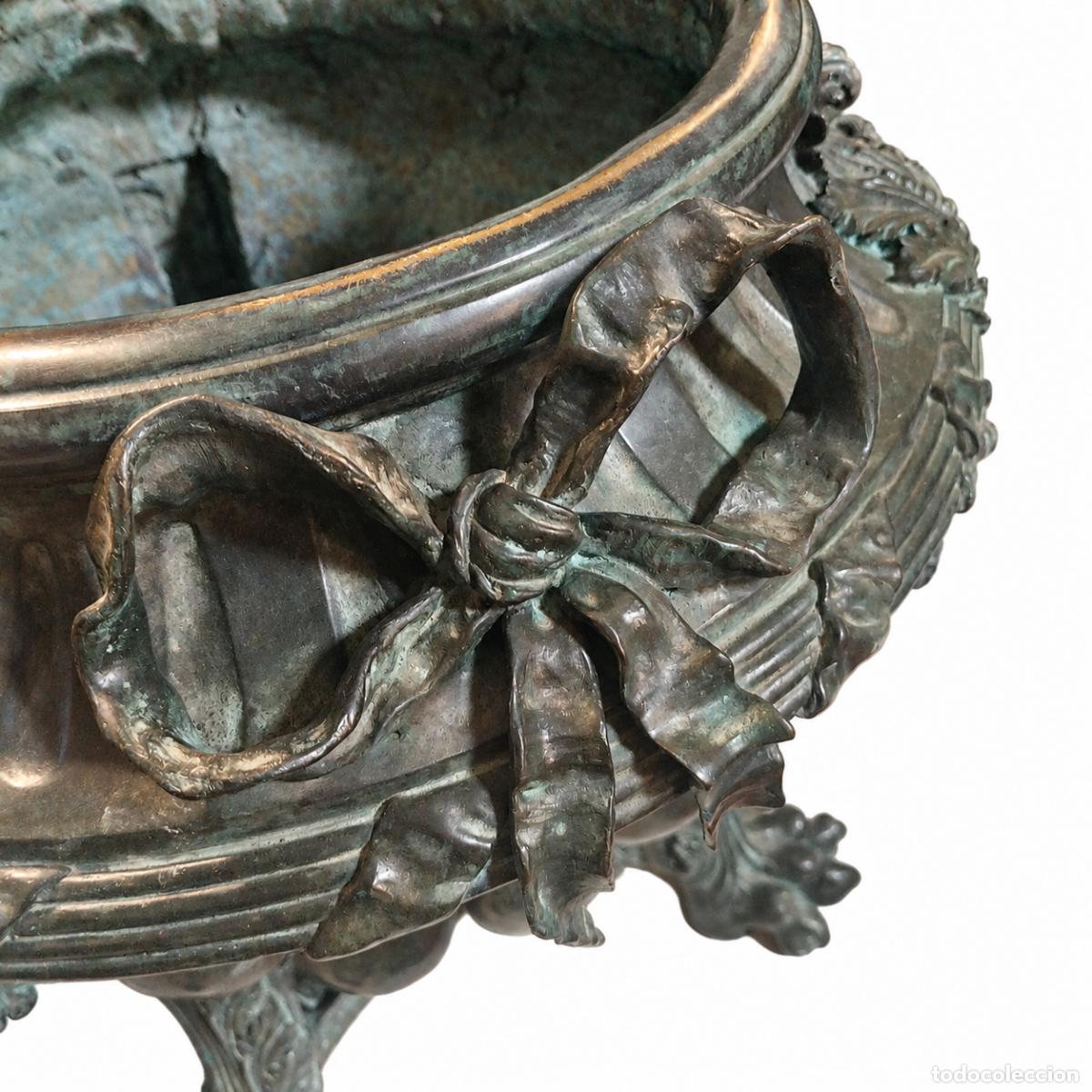 Libros: 2 Macetas Monumentales - Bronce - 85 cm - Napole&oacute;n III - Foto 10