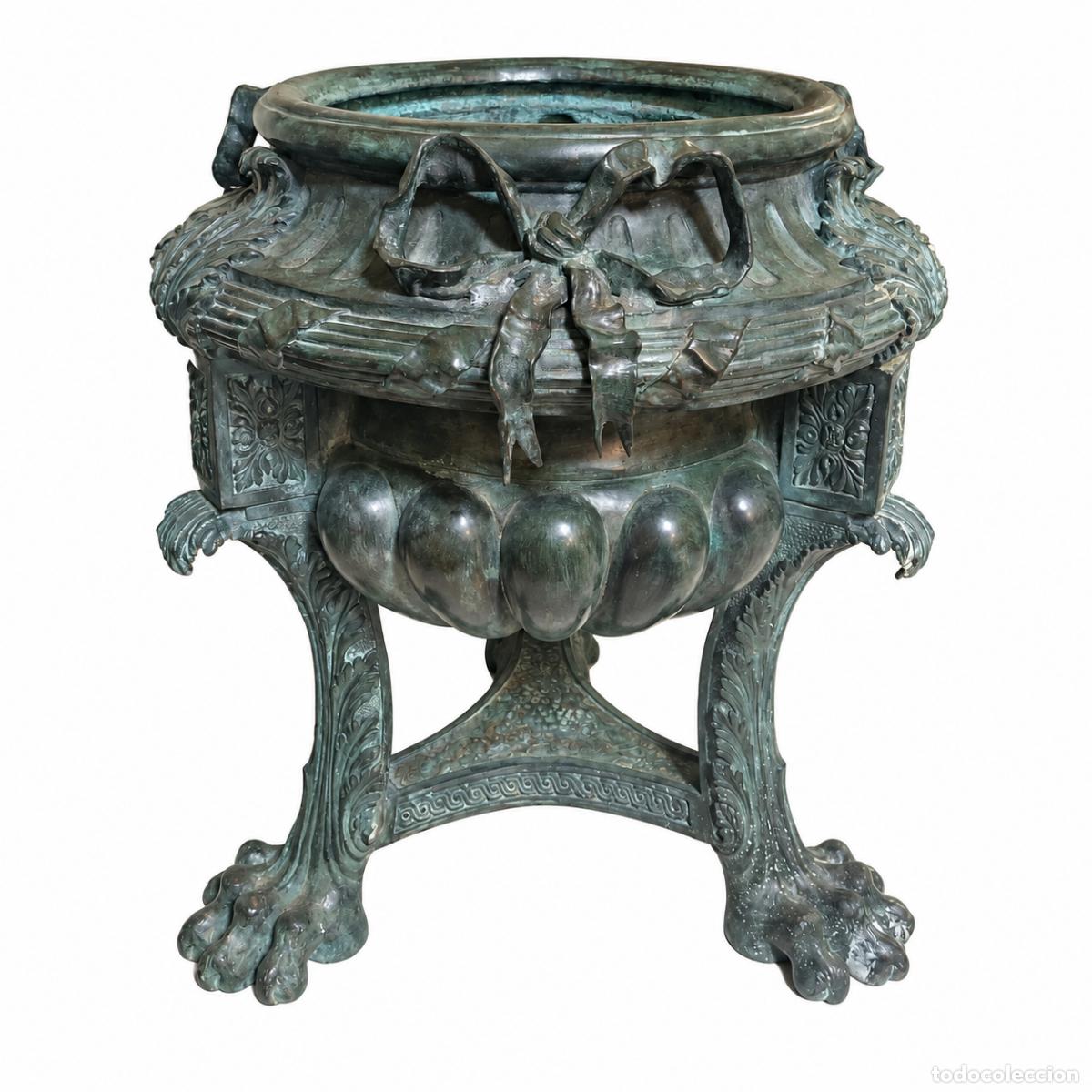 Libros: 2 Macetas Monumentales - Bronce - 85 cm - Napole&oacute;n III - Foto 18