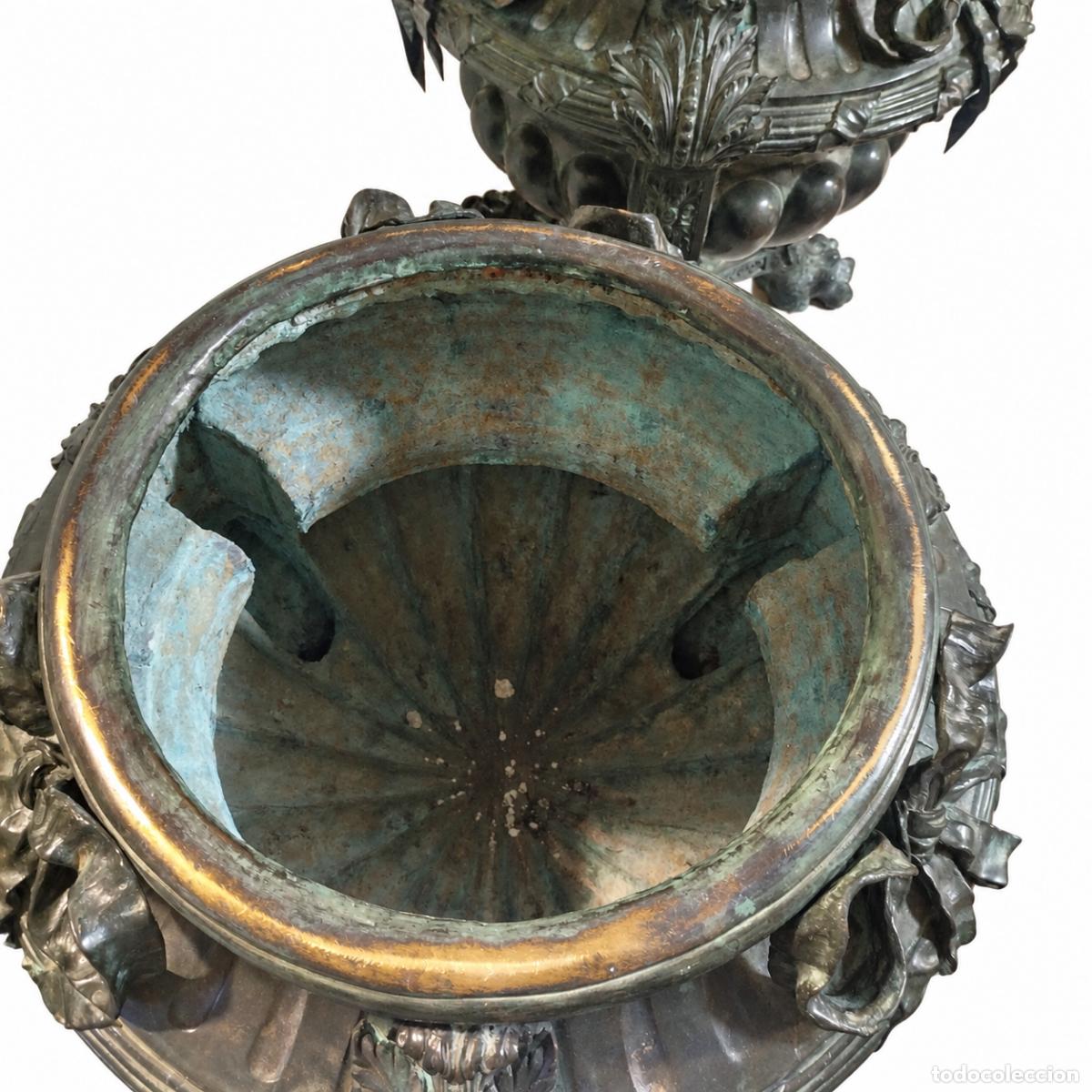 Libros: 2 Macetas Monumentales - Bronce - 85 cm - Napole&oacute;n III - Foto 19