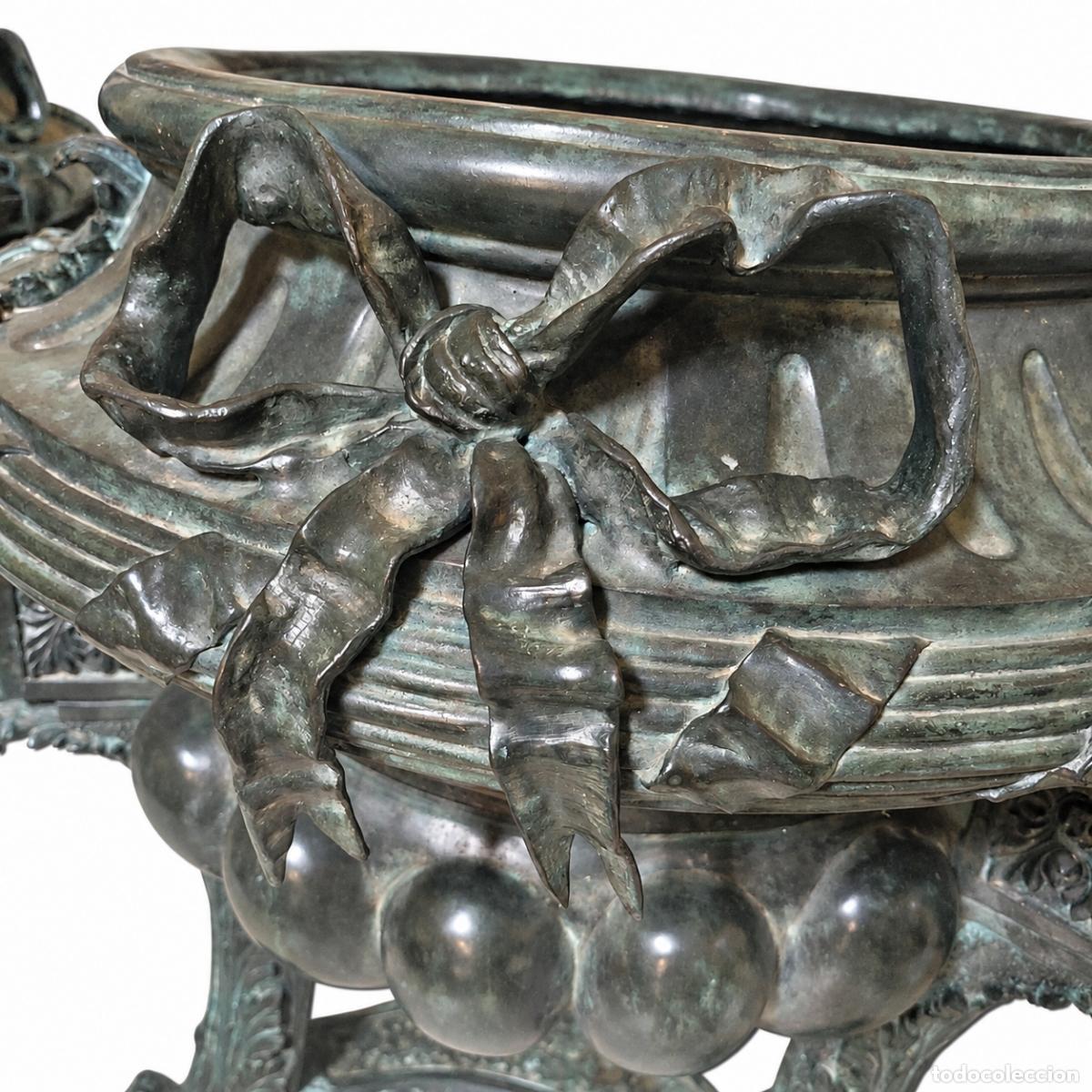 Libros: 2 Macetas Monumentales - Bronce - 85 cm - Napole&oacute;n III - Foto 34