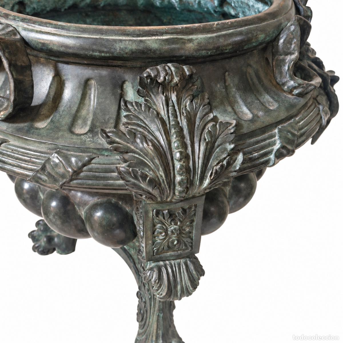Libros: 2 Macetas Monumentales - Bronce - 85 cm - Napole&oacute;n III - Foto 35