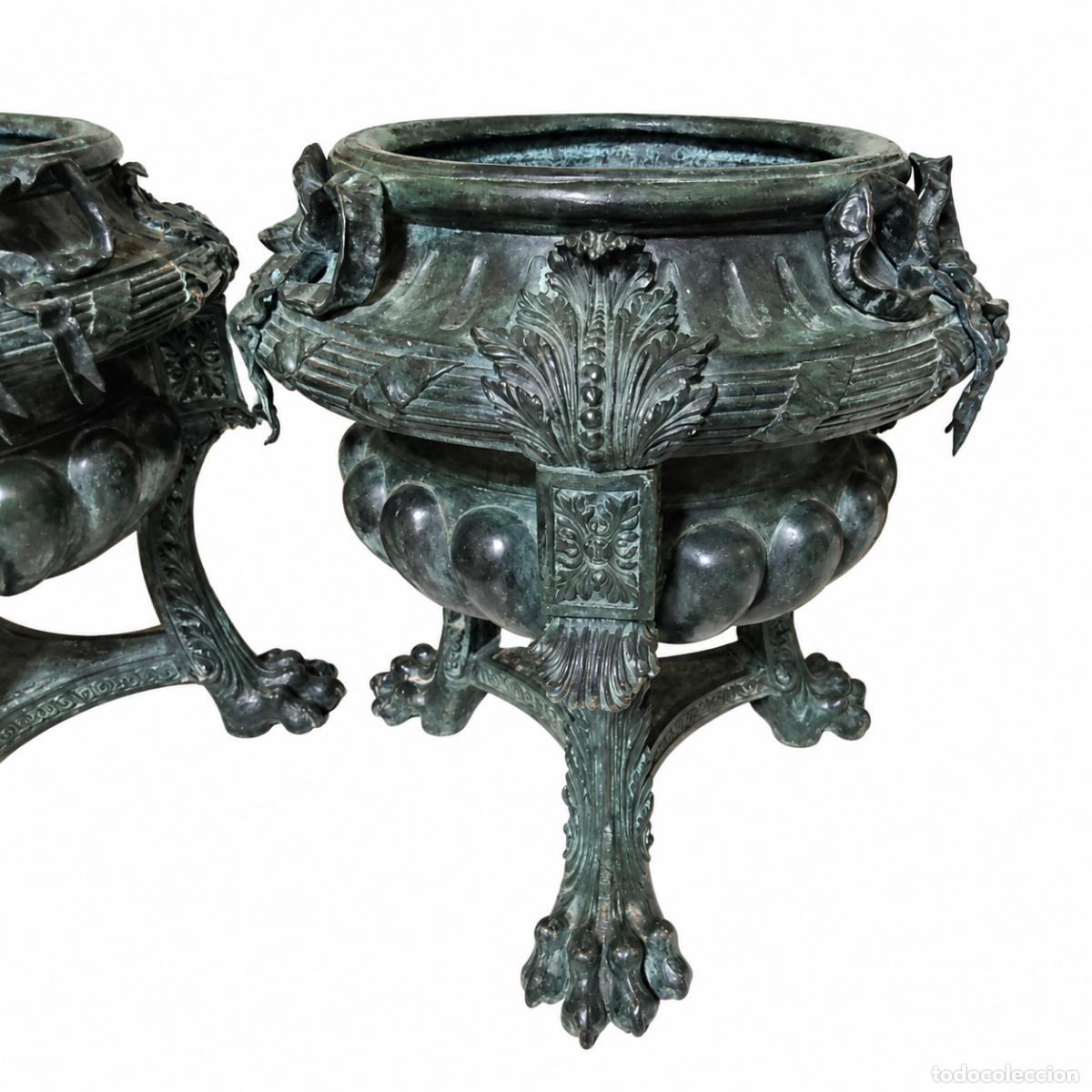 Libros: 2 Macetas Monumentales - Bronce - 85 cm - Napole&oacute;n III - Foto 47